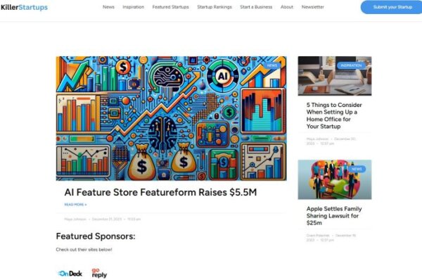 featureform ai feature store lève 5,5 millions