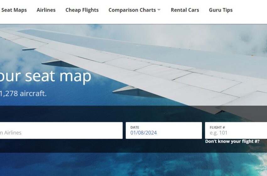  SeatGuru pour voyager malin en avion