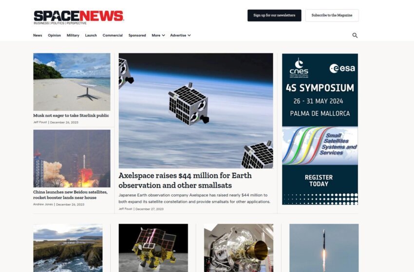  SpaceNews: Le blog de l’actualité spatiale