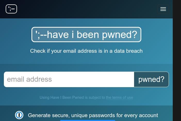 : Have I Been Pwned détecte si votre adresse email est sure