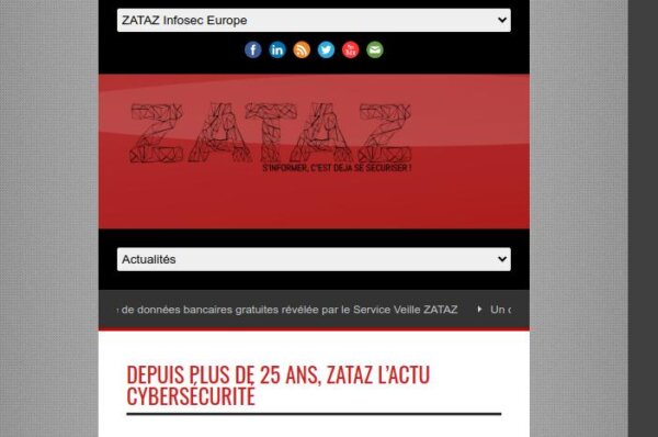site web zataz infosec europe