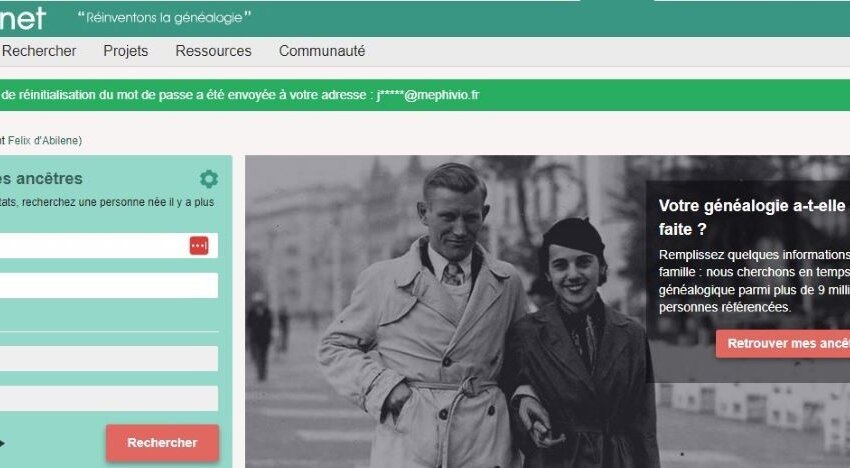  Geneanet : Découvrez vos ancêtres et construisez votre arbre généalogique