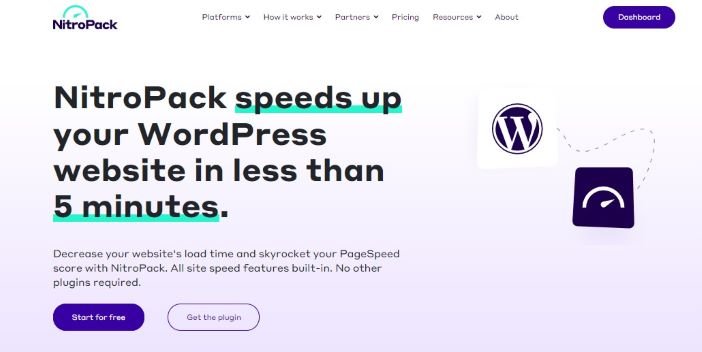 NitroPack booste votre plateforme wordpress