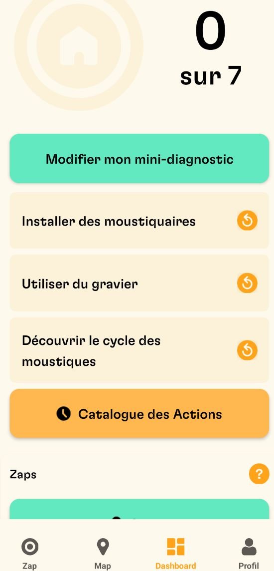 Zzzapp : l'application citoyenne pour lutter contre le moustique tigre 2 Visuel de Zzzapp