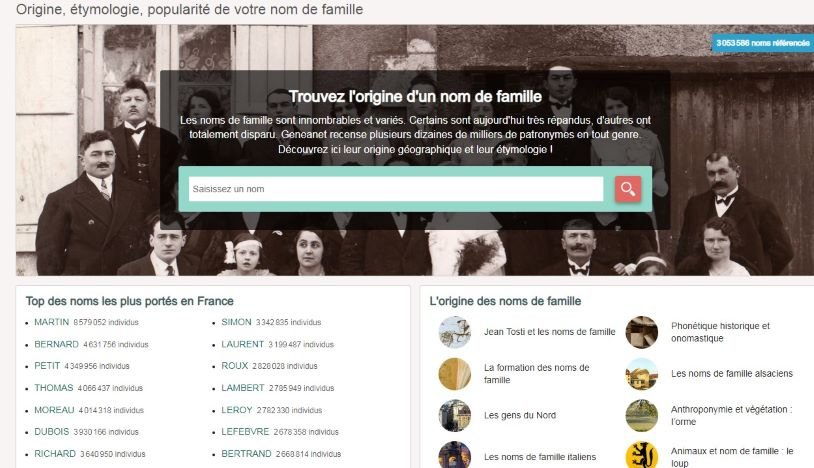 Geneanet : Découvrez vos ancêtres et construisez votre arbre généalogique 2 Visuel de Geneanet