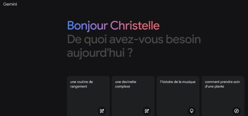 Quand Google Bard devient Gemini 2 Visuel Gemini