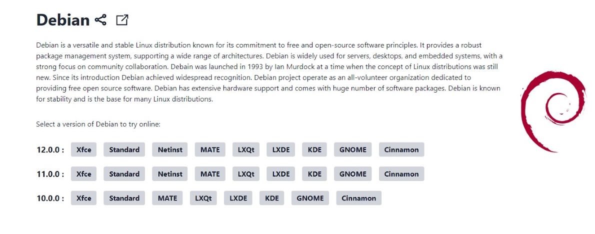 DistroSea: Testez les distributions Linux en ligne 2 Visuel de DistroSea