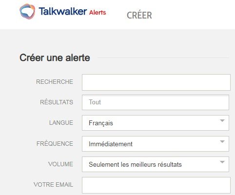 Talkwalker Alertes : la meilleure alternative à Google Alertes 2 Visuel Talkwalker Alertes