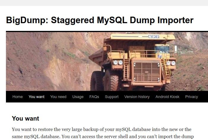 bigdump 2024