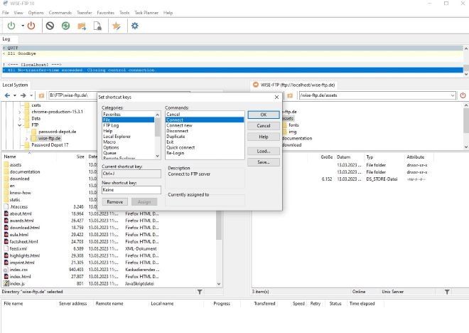 Wise-ftp : un client ftp évolué 2 visuel wise-ftp 2024