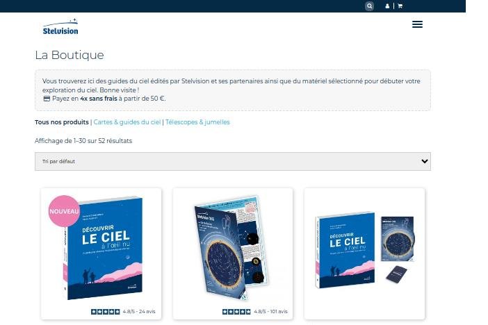 Stelvision : l'astronomie pour tous 2 visuel de stelvision en 2024