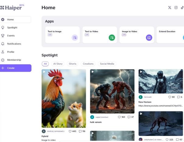 Haiper.ai : Créez des Vidéos Pro en Quelques Clics 2 Visuel Haiper