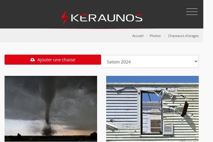Keraunos : Suivez les Phénomènes Météorologiques Extrêmes 2 Visuel Keraunos