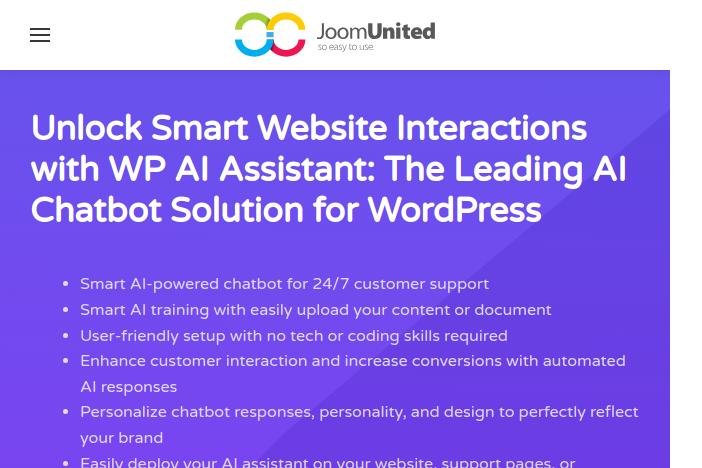 Joomunited ChatBot 2025