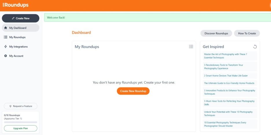Roundups.ai : Créez vos guides d’achat grâce à l’IA 2 Visuel Roundups.ai