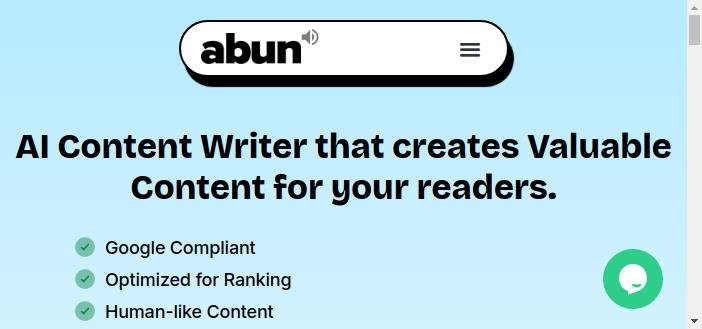  Abun : un générateur de contenu hors pair