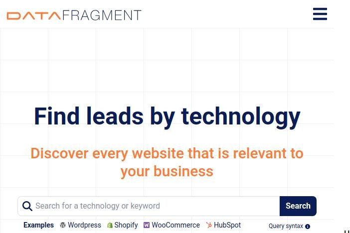 Datafragment