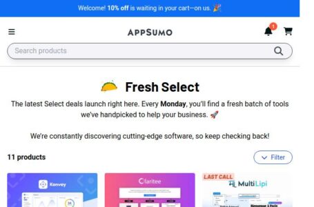 appsumo new products every monday