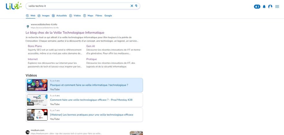 Lilo : Le Moteur de Recherche Éthique et Engagé 2 Visuel Lilo 2025