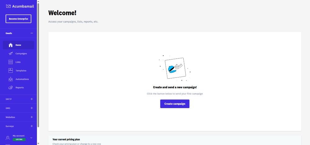 Acumbamail : Boostez vos campagnes d’emailing et SMS 2 Visuel Acumbamail 2025