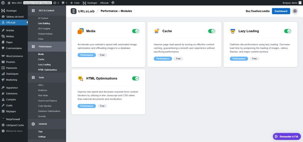 Le couteau suisse pour WordPress