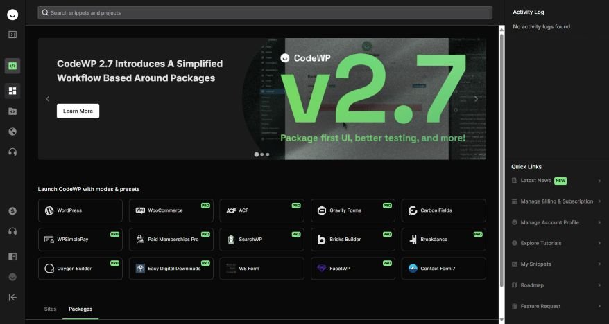 CodeWP.ai booste la création de code pour WordPress avec l’IA 2 user interface codewp
