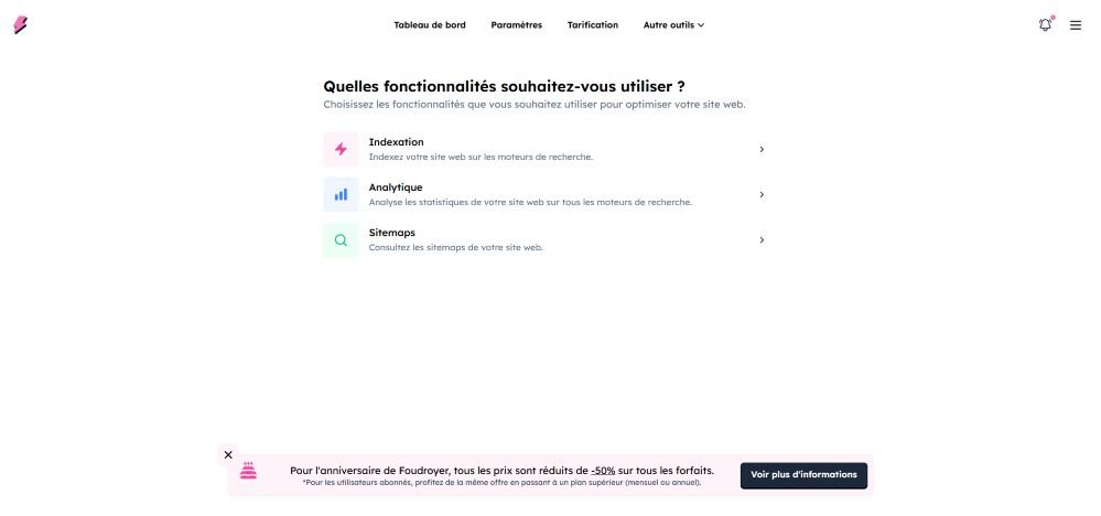 Visuel de Foudroyer référencement Google