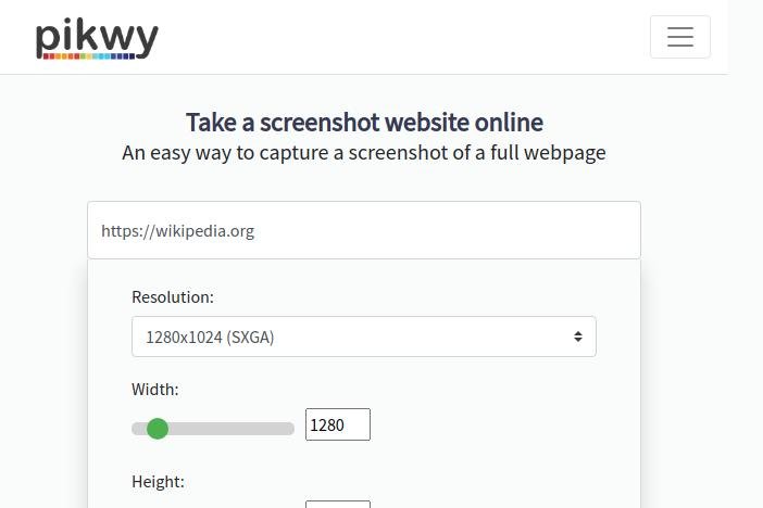 Screenshot Pikway