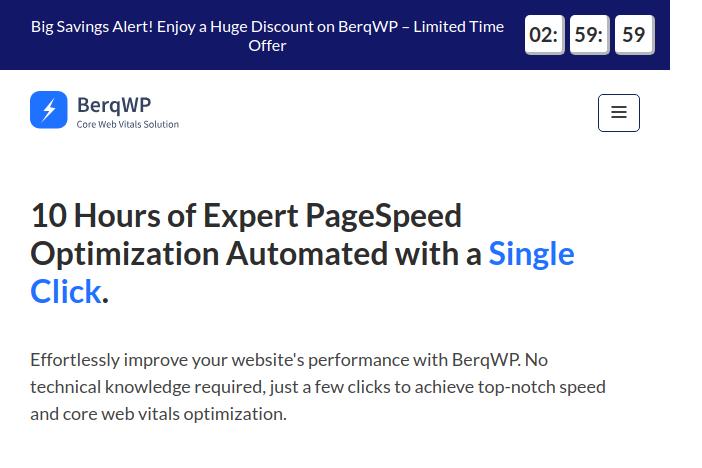 Optimisez votre WordPress avec BerqWP : performances garanties