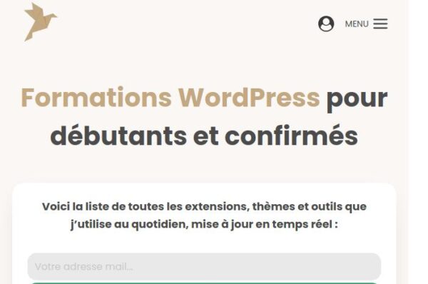formations wordpress pour débutants et confirmés