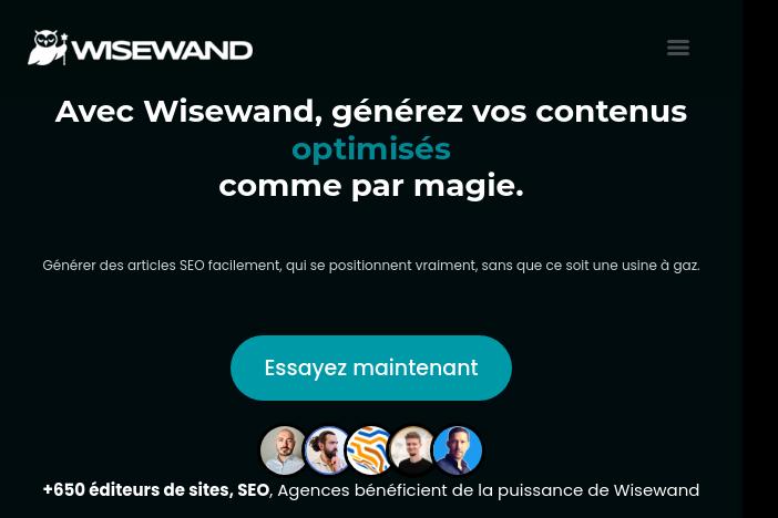 wisewand générateur de contenu ia