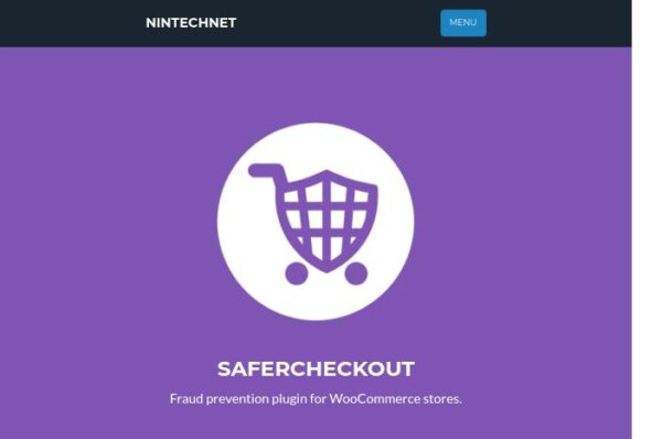 logo safercheckout, plugin de prévention de fraude pour woocommerce.
