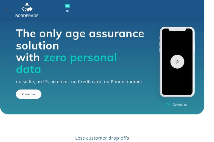 contrôle de l'âge anonyme par ia