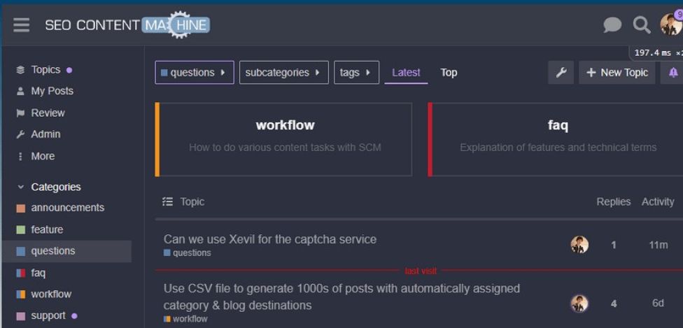 Seo Content Machine Automatise La Création D’articles Rag 2 interface seo content manager 2025