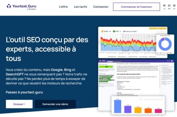 capture de votretext.guru outil seo expert accessible