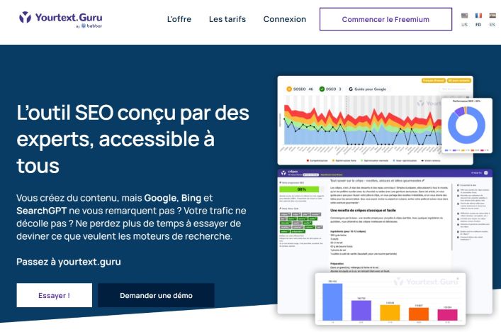  YourText.Guru : Un assistant SEO puissant et inégalé en 2025