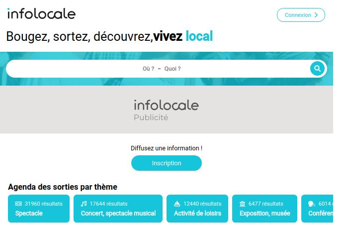  Infolocale : la plateforme des événements locaux