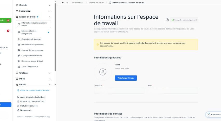  Crisp : le support client propulsé par l’IA et français