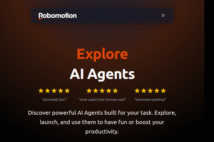 robomotion ai agents, découvrez des agents ia puissants