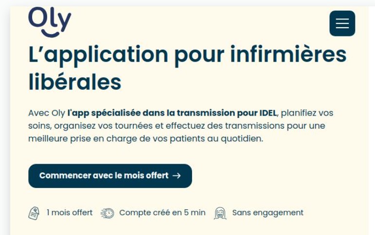  Oly : La solution de transmission qui libère les infirmières