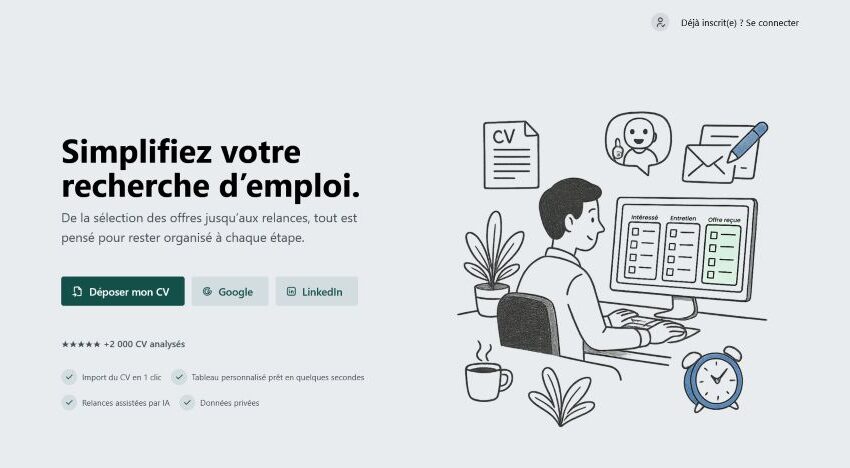  Kand organise votre recherche d’emploi (gratuit)