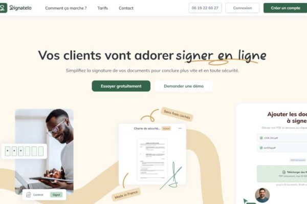 signature électronique en ligne sécurisée pour vos documents