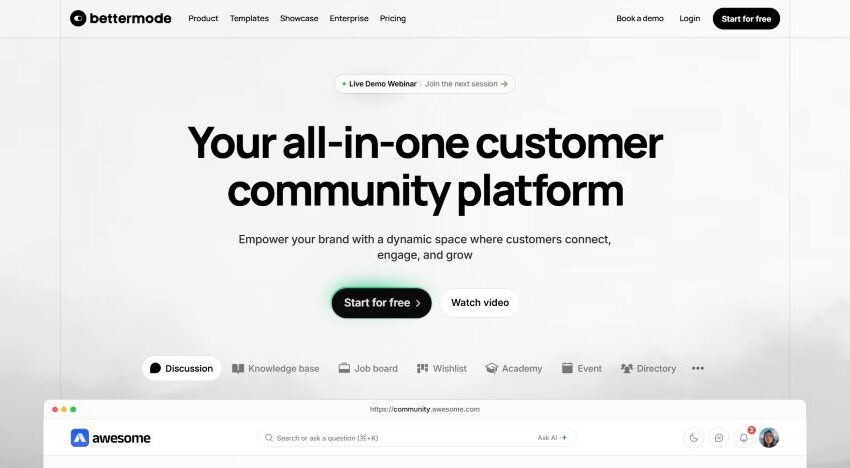  Bettermode : un SaaS unique pour l’engagement client
