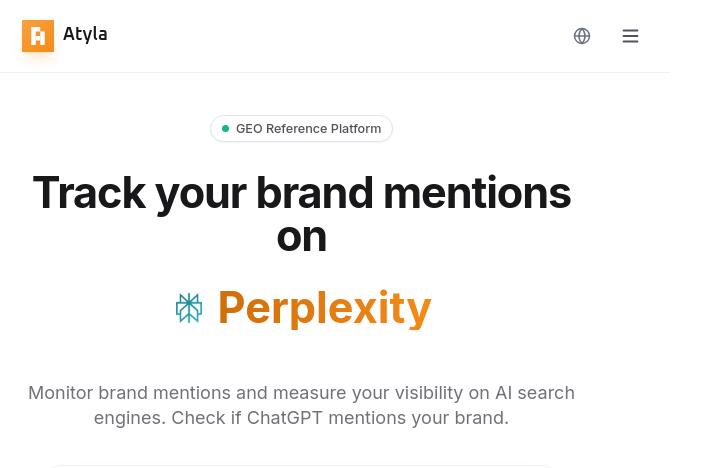 atyla : une offre geo pour surveiller votre visibilité ia