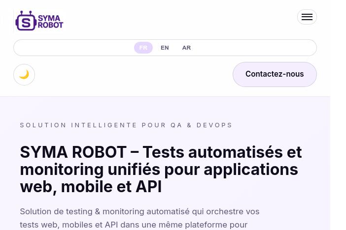 syma robot la pépite du no-code pour vos tests web et mobile