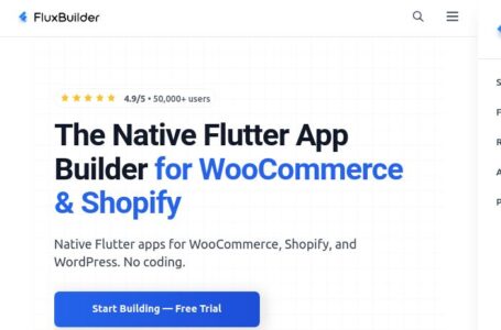 fluxbuilder : créez votre application mobile sans coder
